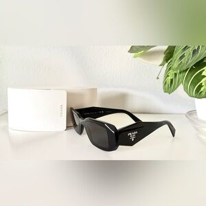 Prada Sleek Black Sunglasses